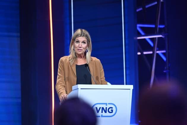 LICHTENVOORDE, The Netherlands, 2026-09-29 11:10:23 LICHTENVOORDE, 29-09-2026, Hulshof Herwalt grounds. Queen Maxima attends the annual congress of the Association of Netherlands Municipalities (VNG) in Lichtenvoorde. The theme of the congress this year is We do it together . PHOTO: NLBeeld Patrick van Emst Credit: NL Beeld Patrick van Emst  Copyright: xx x