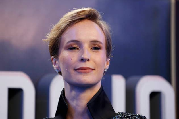 September 28, 2026, Madrid, Community Of Madrid, Spain: Spanish actress JAVIERA SKY, who plays the titular role of the ruthless hitwoman Loba Negra, poses on the blue carpet during the premiere of the second season of the Amazon Prime Video series Reina Roja: Loba Negra at Cine Capitol on Monday, September 28, 2026, in Madrid, Spain. Directed by Koldo Serra and based on the bestselling novel by Juan Gomez-Jurado, the thriller series follows the protagonists as they face the Russian mafia and Sky s character in the Costa del Sol. The exclusive debut gathered the main cast and Spanish celebrities to celebrate the show s upcoming global release on October 2, 2026. Madrid Spain - ZUMAo127 20260928_zep_o127_125 Copyright: xHugoxOrtunox