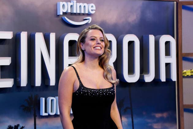 September 28, 2026, Madrid, Community Of Madrid, Spain: Spanish actress ADRIANA TORREBEJANO, who plays the role of Lola Moreno, poses on the blue carpet during the premiere of the second season of the Amazon Prime Video series Reina Roja: Loba Negra at Cine Capitol on Monday, September 28, 2026, in Madrid, Spain. Torrebejano wore a black cocktail dress by Sandro featuring a straight neckline with rhinestone embellishments. Directed by Koldo Serra and based on the bestselling novel by Juan Gomez-Jurado, the thriller series follows the disappearance of Lola Moreno, the wife of a Russian mobster on the Costa del Sol. The exclusive debut gathered the main cast and Spanish celebrities to celebrate the show s upcoming global release on October - ZUMAo127 20260928_zep_o127_147 Copyright: xHugoxOrtunox