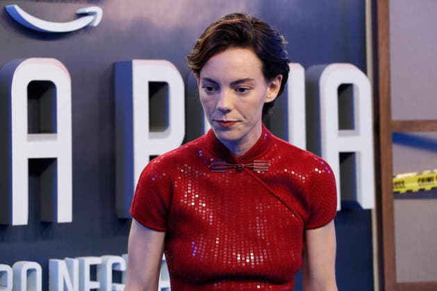 September 28, 2026, Madrid, Community Of Madrid, Spain: Spanish actress VICKY LUENGO, who plays the lead role of Antonia Scott, the most intelligent person on Earth, attends the blue carpet premiere of the second season of the Amazon Prime Video series Reina Roja: Loba Negra at Cine Capitol on Monday, September 28, 2026, in Madrid, Spain. Luengo dazzled in a red sequined Max Mara Resort 2027 gown inspired by the traditional Chinese qipao. Directed by Koldo Serra and based on the bestselling novel by Juan Gomez-Jurado, the thriller series follows Scott and her partner Jon Gutierrez as they face the Russian mafia and a dangerous hitwoman in the Costa del Sol. The exclusive debut gathered the main cast and Spanish celebrities to celebrate th - ZUMAo127 20260928_zep_o127_163 Copyright: xHugoxOrtunox