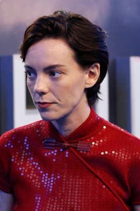 September 28, 2026, Madrid, Community Of Madrid, Spain: Spanish actress VICKY LUENGO, who plays the lead role of Antonia Scott, the most intelligent person on Earth, attends the blue carpet premiere of the second season of the Amazon Prime Video series Reina Roja: Loba Negra at Cine Capitol on Monday, September 28, 2026, in Madrid, Spain. Luengo dazzled in a red sequined Max Mara Resort 2027 gown inspired by the traditional Chinese qipao. Directed by Koldo Serra and based on the bestselling novel by Juan Gomez-Jurado, the thriller series follows Scott and her partner Jon Gutierrez as they face the Russian mafia and a dangerous hitwoman in the Costa del Sol. The exclusive debut gathered the main cast and Spanish celebrities to celebrate th - ZUMAo127 20260928_zep_o127_164 Copyright: xHugoxOrtunox