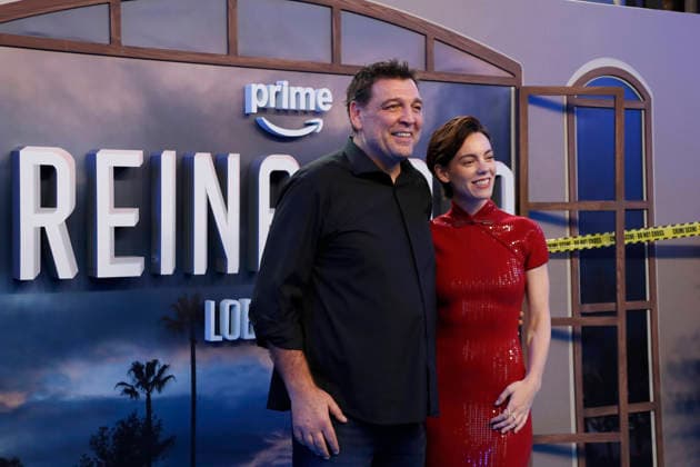 September 28, 2026, Madrid, Community Of Madrid, Spain: Spanish actors HOVIK KEUCHKERIAN (L) and VICKY LUENGO (R) pose together on the blue carpet during the premiere of the second season of the Amazon Prime Video series Reina Roja: Loba Negra at Cine Capitol on Monday, September 28, 2026, in Madrid, Spain. Keuchkerian and Luengo play the lead roles of Jon Gutierrez and Antonia Scott, respectively, in the thriller series directed by Koldo Serra and based on the bestselling novel by Juan Gomez-Jurado. This season follows the acclaimed duo as they face the Russian mafia in the Costa del Sol. The exclusive debut gathered the main cast and Spanish celebrities to celebrate the show s upcoming global release on October 2, 2026. Madrid Spain - ZUMAo127 20260928_zep_o127_173 Copyright: xHugoxOrtunox