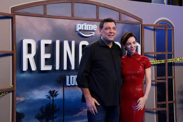 September 28, 2026, Madrid, Community Of Madrid, Spain: Spanish actors HOVIK KEUCHKERIAN (L) and VICKY LUENGO (R) pose together on the blue carpet during the premiere of the second season of the Amazon Prime Video series Reina Roja: Loba Negra at Cine Capitol on Monday, September 28, 2026, in Madrid, Spain. Keuchkerian and Luengo play the lead roles of Jon Gutierrez and Antonia Scott, respectively, in the thriller series directed by Koldo Serra and based on the bestselling novel by Juan Gomez-Jurado. This season follows the acclaimed duo as they face the Russian mafia in the Costa del Sol. The exclusive debut gathered the main cast and Spanish celebrities to celebrate the show s upcoming global release on October 2, 2026. Madrid Spain - ZUMAo127 20260928_zep_o127_188 Copyright: xHugoxOrtunox