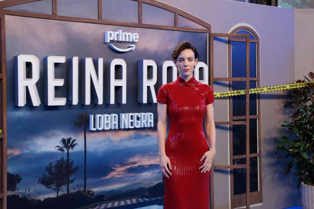 September 28, 2026, Madrid, Community Of Madrid, Spain: Spanish actress VICKY LUENGO, who plays the lead role of Antonia Scott, the most intelligent person on Earth, attends the blue carpet premiere of the second season of the Amazon Prime Video series Reina Roja: Loba Negra at Cine Capitol on Monday, September 28, 2026, in Madrid, Spain. Luengo dazzled in a red sequined Max Mara Resort 2027 gown inspired by the traditional Chinese qipao. Directed by Koldo Serra and based on the bestselling novel by Juan Gomez-Jurado, the thriller series follows Scott and her partner Jon Gutierrez as they face the Russian mafia and a dangerous hitwoman in the Costa del Sol. The exclusive debut gathered the main cast and Spanish celebrities to celebrate th - ZUMAo127 20260928_zep_o127_189 Copyright: xHugoxOrtunox