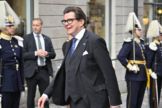 STOCKHOLM, SWEDEN, September 29, 2026 Speaker Andreas Norlén arrives at the church service in Storkyrkan, held to mark the opening of the Riksdag session. STOCKHOLM, SWEDEN x10040x  Copyright: xAndersxWiklund TTx RIKSMÖTETS ÖPPNANDE GUDSTJÄNST 2026 pRy1iA4V0ik