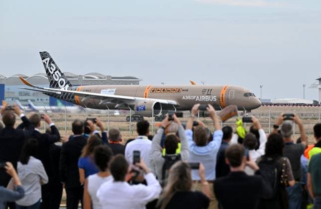 FIRST AIRBUS A350F TEST FLIGHT PHOTOPQR LA DEPECHE DU MIDI LAURENT DARD TOULOUSE SEPTEMBER 29, 2026 DDM LAURENT DARD FIRST INAUGURAL TEST FLIGHT OF THE AIRBUS A350F TOULOUSE, FRANCE, SEPTEMBER 29, 2026 FIRST AIRBUS A350F TEST FLIGHT TOULOUSE HAUTE-GARONNE, FRANCE  Copyright: xPHOTOPQR LAxDEPECHExDUxMIDI MAXPxLAURENTxDARDx 20260929DDM1108 20260929DDM1108