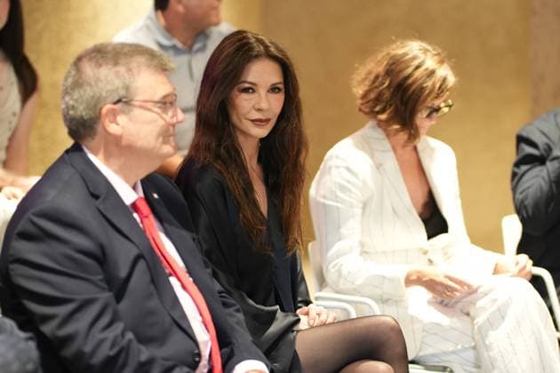 Catherine Zeta- Jones attending promotion serie Kill Jackie in Bilbao on Tuesday, 29 September 2026 Cordon Press 