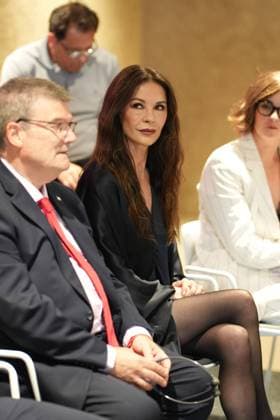 Catherine Zeta- Jones attending promotion serie Kill Jackie in Bilbao on Tuesday, 29 September 2026 Cordon Press 