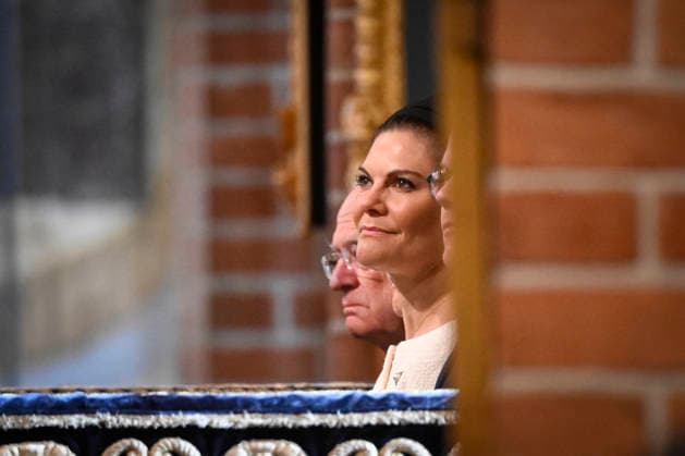 STOCKHOLM, SWEDEN 20260929 Crown Princess Victoria at the church service in Storkyrkan held to mark the opening of the Riksdag STOCKHOLM, SWEDEN x10070x  Copyright: xJessicaxGow TTx RIKSMÖTETS ÖPPNANDE GUDSTJÄNST 2026 pPSj_iPf_4U