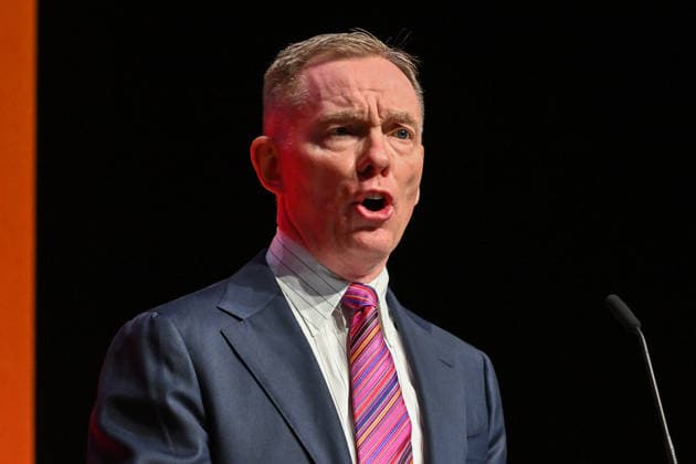 September 29, 2026, Liverpool, England, United Kingdom: Secretary of State for Northern Ireland Chris Bryant gives a speech on the third day of the Labour Party Conference. Liverpool United Kingdom - ZUMAs371 20260929_zip_s371_010 Copyright: xWiktorxSzymanowiczx