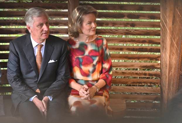 Royal Visit To The Province Of Liege LIÈGE, BELGIUM - SEPTEMBER 29: King Philippe and Queen Mathilde are visiting the province of Liège. Their itinerary begins at the nonprofit organization Le Bercail in Liège, a day and residential center for adults with intellectual disabilities. There, the King and Queen will view the memorial wall La Cabane du souvenir and an apartment adapted for people with limited mobility. They will also take part in an art workshop, during which they will create a collaborative artwork together with several beneficiaries. September 29, 2026 in Liège, Belgium, 29 09 2026 Liège Belgium  Copyright: xBertxVanxDenxBrouckex