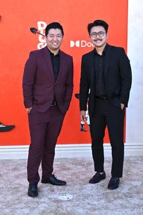 Ryan Omoto and Daniel Omoto at the premiere of the movie *Digger* at Directors Village in Los Angeles, September 28, 2026 Foto:xD.xStarbuckx xFuturexImagex digger_6128