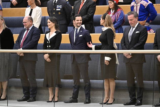 STOCKHOLM, SWEDEN, September 29, 2026. From left: former Speaker of the Riksdag and Swedish Ambassador to the U.S. Urban Ahlin, Princess Sofia, Prince Carl Philip, Princess Madeleine, and Chris O*Neill at the opening of the parliamentary session in the Riksdag chamber STOCKHOLM, SWEDEN x10050x  Copyright: xPontusxLundahl TTx RIKSMÖTETS ÖPPNANDE 2026 UBCOCZ9ZhAQ
