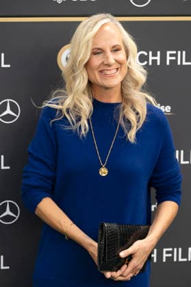 Angela Ziltener at the premiere of the documentary *Dolphins: My Close Encounters* at the 22nd Zurich Film Festival at Arthouse Le Paris in Zurich, September 28, 2026 Foto:xA.xRaemyx xFuturexImagex dolphins_6907