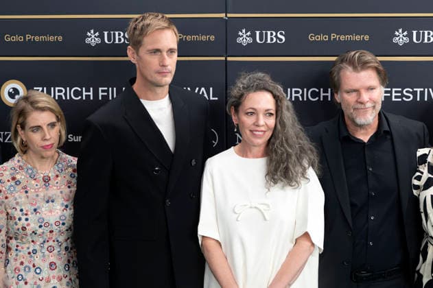 Alexander Skarsgard and Olivia Colman with guests at the premiere of the film *Wicker* at the 22nd Zurich Film Festival at the Kongresshaus Zürich, September 28, 2026 Foto:xA.xRaemyx xFuturexImagex wicker_6914