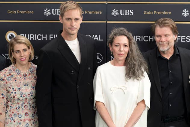 Alexander Skarsgard and Olivia Colman with guests at the premiere of the film *Wicker* at the 22nd Zurich Film Festival at the Kongresshaus Zürich, September 28, 2026 Foto:xA.xRaemyx xFuturexImagex wicker_6915