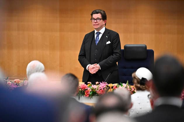 STOCKHOLM, SWEDEN, September 29, 2026 Speaker Andreas Norlén at the opening of the parliamentary session in the Chamber of the Riksdag STOCKHOLM, SWEDEN x10430x  Copyright: xChristinexOlsson TTx RIKSMÖTETS ÖPPNANDE 2026 Xmw7f9hB8mU