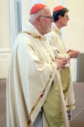 Cardinal Reinhard Marx and Cardinal Rainer Maria Woelki at the opening Mass of the fall plenary assembly of the German Bishops Conference at Fulda Cathedral, Fulda, September 28, 2026 Foto:xP.xBackx xFuturexImagex bischofskonferenz_6603
