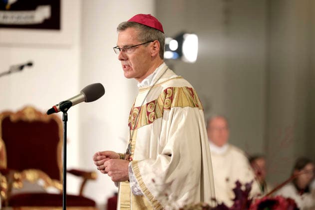Heiner Wilmer at the opening service of the fall plenary assembly of the German Bishops Conference at Fulda Cathedral, Fulda, September 28, 2026 Foto:xP.xBackx xFuturexImagex bischofskonferenz_6625