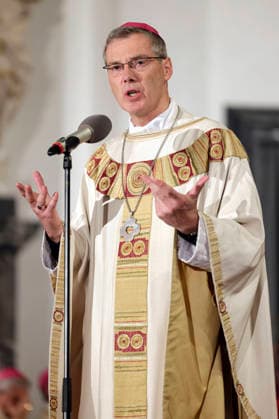Heiner Wilmer at the opening service of the fall plenary assembly of the German Bishops Conference at Fulda Cathedral, Fulda, September 28, 2026 Foto:xP.xBackx xFuturexImagex bischofskonferenz_6628