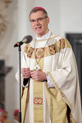 Heiner Wilmer at the opening service of the fall plenary assembly of the German Bishops Conference at Fulda Cathedral, Fulda, September 28, 2026 Foto:xP.xBackx xFuturexImagex bischofskonferenz_6630