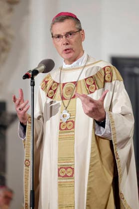 Heiner Wilmer at the opening service of the fall plenary assembly of the German Bishops Conference at Fulda Cathedral, Fulda, September 28, 2026 Foto:xP.xBackx xFuturexImagex bischofskonferenz_6633