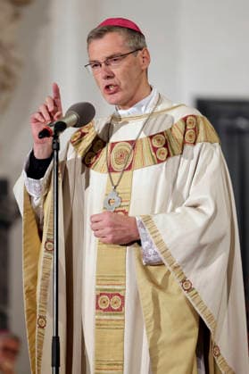 Heiner Wilmer at the opening service of the fall plenary assembly of the German Bishops Conference at Fulda Cathedral, Fulda, September 28, 2026 Foto:xP.xBackx xFuturexImagex bischofskonferenz_6634