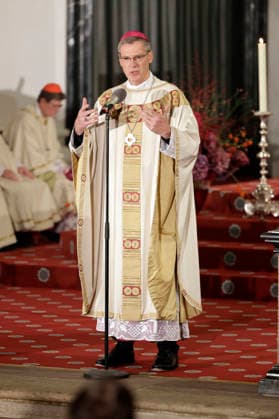 Heiner Wilmer at the opening service of the fall plenary assembly of the German Bishops Conference at Fulda Cathedral, Fulda, September 28, 2026 Foto:xP.xBackx xFuturexImagex bischofskonferenz_6636