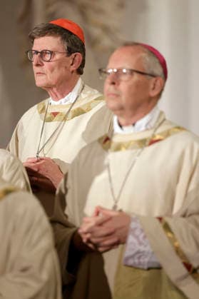 Cardinal Rainer Maria Woelki and Hubertus Matheus Maria van Megen at the opening Mass of the fall plenary assembly of the German Bishops Conference at Fulda Cathedral, Fulda, September 28, 2026 Foto:xP.xBackx xFuturexImagex bischofskonferenz_6644