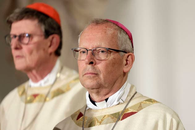 Cardinal Rainer Maria Woelki and Hubertus Matheus Maria van Megen at the opening Mass of the fall plenary assembly of the German Bishops Conference at Fulda Cathedral, Fulda, September 28, 2026 Foto:xP.xBackx xFuturexImagex bischofskonferenz_6645