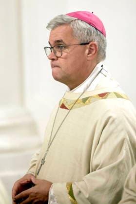 Udo Markus Bentz at the opening service of the fall plenary assembly of the German Bishops Conference at Fulda Cathedral, Fulda, September 28, 2026 Foto:xP.xBackx xFuturexImagex bischofskonferenz_6663