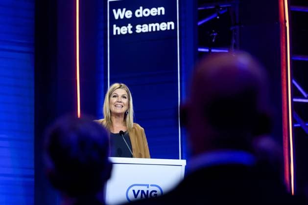 LICHTENVOORDE, The Netherlands, 2026-09-29 11:12:33 LICHTENVOORDE, 29-09-2026, Hulshof Herwalt grounds. Queen Maxima attends the annual congress of the Association of Netherlands Municipalities (VNG) in Lichtenvoorde. The theme of the congress this year is We do it together . PHOTO: NLBeeld Patrick van Emst Credit: NL Beeld Patrick van Emst  Copyright: xx x