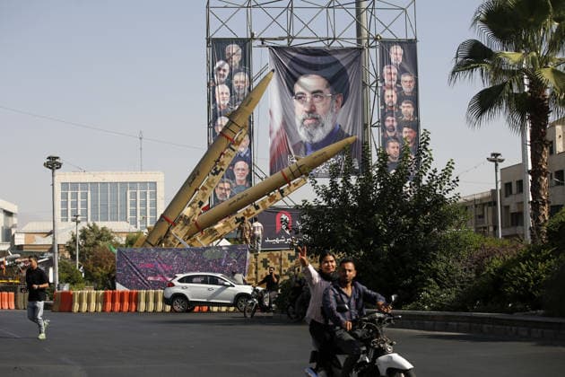 Ballistic missiles and unmanned aerial vehicles displayed in Tehran TEHRAN, IRAN - SEPTEMBER 29: ( RESTRICTIONS: NO Access Israel Media Persian Language TV Stations Outside Iran Strictly No Access BBC Persian VOA Persian Manoto TV Iran International TV ) Ballistic missiles, air defense systems and unmanned aerial vehicles are displayed at Baharestan Square as part of Iran s Sacred Defense Week amid ongoing tensions in Tehran, Iran, on September 29, 2026. Fatemeh Bahrami Anadolu Tehran Iran. Editorial use only. Please get in touch for any other usage.  Copyright: x2026xAnadoluxFatemehxBahramix
