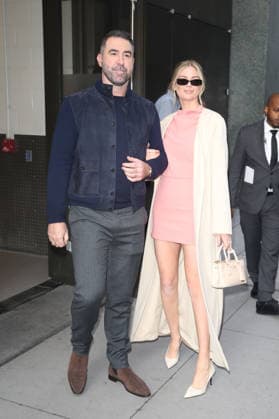 September 29, 2026, New York, New York, USA: JUSTIN VERLANDER and KATE UPTON departs ABC DISNEY Studios in Downtown Manhattan, New York City New York USA - ZUMAh16_ 20260929_zaf_h16_034 Copyright: xDanxHerrickx