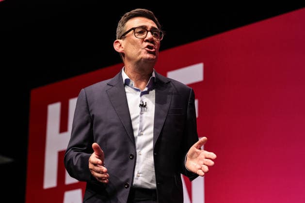 Labour Party Annual Conference Day Three Andy Burnham MP, Prime Minister of the United Kingdom during his speech at the Labour Party Annual Conference Day Three at Convention Centre, Liverpool, United Kingdom on 29 September 2026 (Photo by Mark Cosgrove News Images) Liverpool Convention Centre Merseyside United Kingdom Copyright: xMarkxCosgrove NewsxImagesx