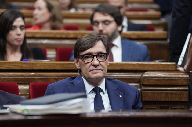 General Policy Debate in the Parliament of Catalonia Salvador Illa, President of the Generalitat of Catalonia, during the General Policy Debate in the Parliament of Catalonia on September 29, 2026, in Barcelona, Catalonia, Spain. This key plenary session, which kicks off the political year, is marked by proposals on housing, regional financing, and the management of education. SEPTEMBER 29, 2026 CATALONIA DEBATE POLITICIANS GENERAL POLICY PLENARY SESSION Barcelona Catalonia Barcelona Catalonia Spain Copyright: xDavidxZorrakinox 7808473