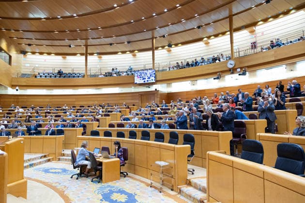 The Senate plenary session debates a motion on Democratic Memory, with the housing crisis as the underlying issue. Applause during a plenary session in the Senate on September 29, 2026, in Madrid, Spain. The opposition will debate a motion on the Democratic Memory Act and a proposal to establish a commission on Ceuta. In addition, various committees will review initiatives on employment inclusion for people with disabilities, Sahrawi nationality, and the ban on conversion therapy. SEPTEMBER 29, 2026 Jesús Hellí Madrid, Madrid, Spain Copyright: xJesusxHellinx 7808509