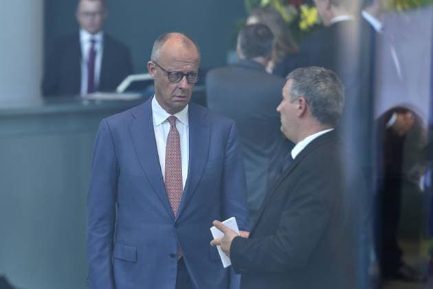 Berlin, Germany, September 29, 2026 Federal Chancellery Reception for the President of Kazakhstan Federal Chancellor Friedrich Merz, CDU Copyright: xdtsxNachrichtenagenturx dts_136753
