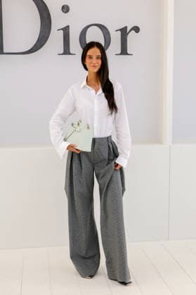 Victoria de Marichalar y Borbón at the photocall for the Christian Dior Women’s Ready-to-Wear Spring Summer 2027 show during Paris Fashion Week (PFW) at the Tuileries Garden in Paris, France, on September 29, 2026. Olivier Borde, Bestimage. Photocall for the Christian Dior Women’s Ready-to-Wear Spring Summer 2027 show as part of Paris Fashion Week on September 29, 2026, in Paris, France. Paris, France  Copyright: xOLIVIERxBORDEx xBESTIMAGExOLIVIERxBORDEx xBESTIMAGEx