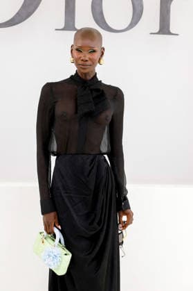 Adot Gak at the photocall for the Christian Dior Women’s Ready-to-Wear Spring Summer 2027 show during Paris Fashion Week (PFW) at the Tuileries Garden in Paris, France, on September 29, 2026. Olivier Borde, Bestimage. Photocall for the Christian Dior Women’s Ready-to-Wear Spring Summer 2027 show as part of Paris Fashion Week on September 29, 2026, in Paris, France. Paris, France  Copyright: xOLIVIERxBORDEx xBESTIMAGExOLIVIERxBORDEx xBESTIMAGEx