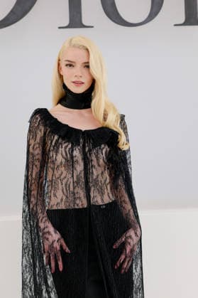 Anya Taylor-Joy at the photocall for the Christian Dior Spring Summer 2027 Women’s Ready-to-Wear Collection show during Paris Fashion Week (PFW) at the Tuileries Garden in Paris, France, on September 29, 2026. Olivier Borde Bestimage. Photocall for the Christian Dior Women’s Ready-to-Wear Spring Summer 2027 show as part of Paris Fashion Week on September 29, 2026, in Paris, France. Paris, France  Copyright: xOLIVIERxBORDEx xBESTIMAGExOLIVIERxBORDEx xBESTIMAGEx