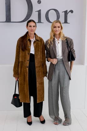 Tatiana Santo Domingo and Béatrice Borromeo at the photocall for the Christian Dior Women’s Ready-to-Wear Spring Summer 2027 show during Paris Fashion Week (PFW) at the Tuileries Garden in Paris, France, on September 29, 2026. Olivier Borde, Bestimage. Photocall for the Christian Dior Women’s Ready-to-Wear Spring Summer 2027 show as part of Paris Fashion Week on September 29, 2026, in Paris, France. Paris, France  Copyright: xOLIVIERxBORDEx xBESTIMAGExOLIVIERxBORDEx xBESTIMAGEx