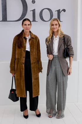 Tatiana Santo Domingo and Béatrice Borromeo at the photocall for the Christian Dior Women’s Ready-to-Wear Spring Summer 2027 show during Paris Fashion Week (PFW) at the Tuileries Garden in Paris, France, on September 29, 2026. Olivier Borde, Bestimage. Photocall for the Christian Dior Women’s Ready-to-Wear Spring Summer 2027 show as part of Paris Fashion Week on September 29, 2026, in Paris, France. Paris, France  Copyright: xOLIVIERxBORDEx xBESTIMAGExOLIVIERxBORDEx xBESTIMAGEx