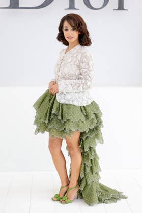 Léna Mahfouf at the photocall for the Christian Dior Spring Summer 2027 Women’s Ready-to-Wear collection show during Paris Fashion Week (PFW) at the Jardin des Tuileries in Paris, France, on September 29, 2026. Olivier Borde, Bestimage. Photocall for the Christian Dior Women’s Ready-to-Wear Spring Summer 2027 show as part of Paris Fashion Week on September 29, 2026, in Paris, France. Paris, France  Copyright: xOLIVIERxBORDEx xBESTIMAGExOLIVIERxBORDEx xBESTIMAGEx