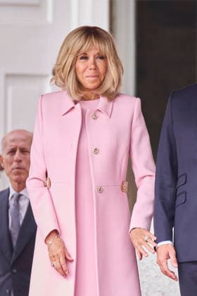 September 29, 2026, Madrid, Madrid, Spain: KING FELIPE VI of Spain and QUEEN LETIZIA of Spain welcome the President of the French Republic, EMMANUEL MACRON, and First Lady BRIGITTE MACRON on the occasion of their official visit Madrid Spain - ZUMAc260 20260929_zep_c260_022 Copyright: xMikexChicorrox