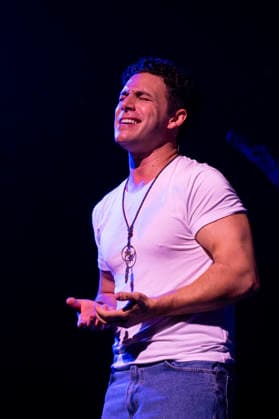 September 29, 2026, Madrid, Spain: Pepe Nufrio performs during the presentation of the musical *El Alma al Aire* based on the songs of Alejandro Sanz at the Coliseum Theatre. Madrid Spain - ZUMAs197 20260929_aaa_s197_138 Copyright: xAtilanoxGarciax
