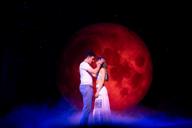 September 29, 2026, Madrid, Spain: Pepe Nufrio and Amanda Digon perform during the presentation of the musical *El Alma al Aire* based on the songs of Alejandro Sanz at the Coliseum Theatre. Madrid Spain - ZUMAs197 20260929_aaa_s197_142 Copyright: xAtilanoxGarciax