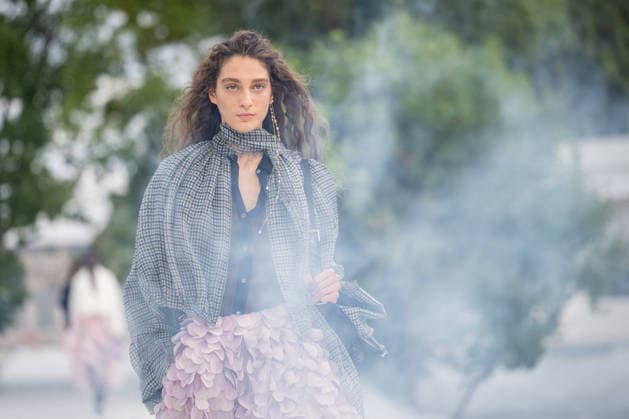 PFW - Dior Runway A model walks the runway during the Christian Dior Womenswear Spring Summer 2027 show as part of Paris Fashion Week on September 29, 2026 in Paris, France. Photo by Alexis Jumeau ABACAPRESS.COM Paris France  Copyright: xJumeauxAlexis ABACAx