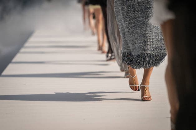 PFW - Dior Runway A model walks the runway during the Christian Dior Womenswear Spring Summer 2027 show as part of Paris Fashion Week on September 29, 2026 in Paris, France. Photo by Alexis Jumeau ABACAPRESS.COM Paris France  Copyright: xJumeauxAlexis ABACAx