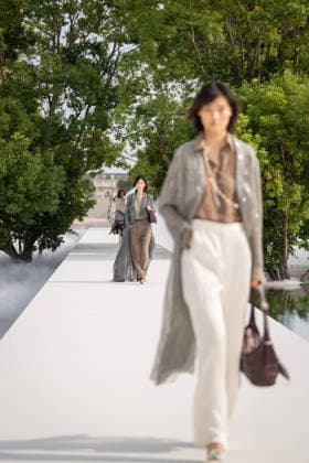 PFW - Dior Runway A model walks the runway during the Christian Dior Womenswear Spring Summer 2027 show as part of Paris Fashion Week on September 29, 2026 in Paris, France. Photo by Alexis Jumeau ABACAPRESS.COM Paris France  Copyright: xJumeauxAlexis ABACAx